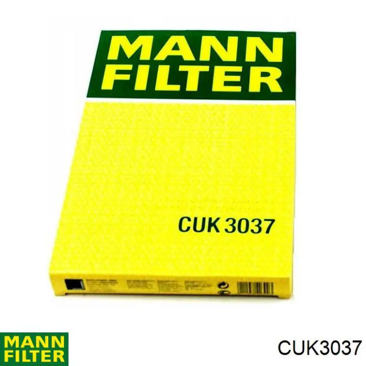 Filtro de habitáculo MANN CUK3037