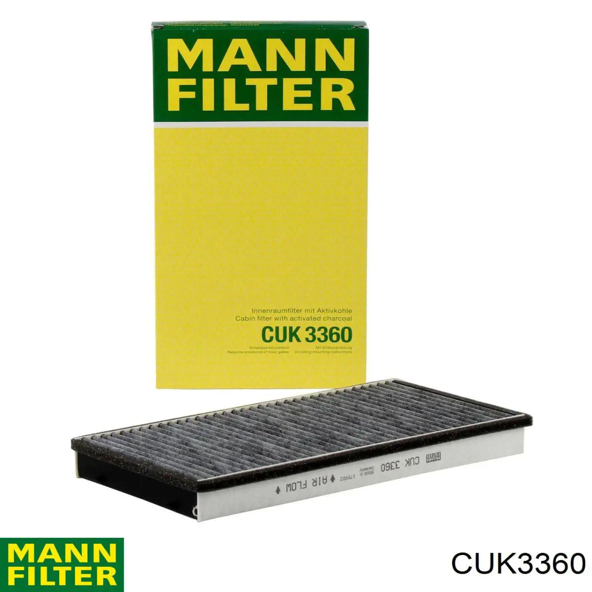 Comprar CUK3360 Mann-Filter Filtro de aire del habitáculo