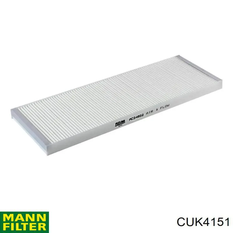 Filtro de cabina Mann-Filter CUK4151 precio, desde 21,23 EUR