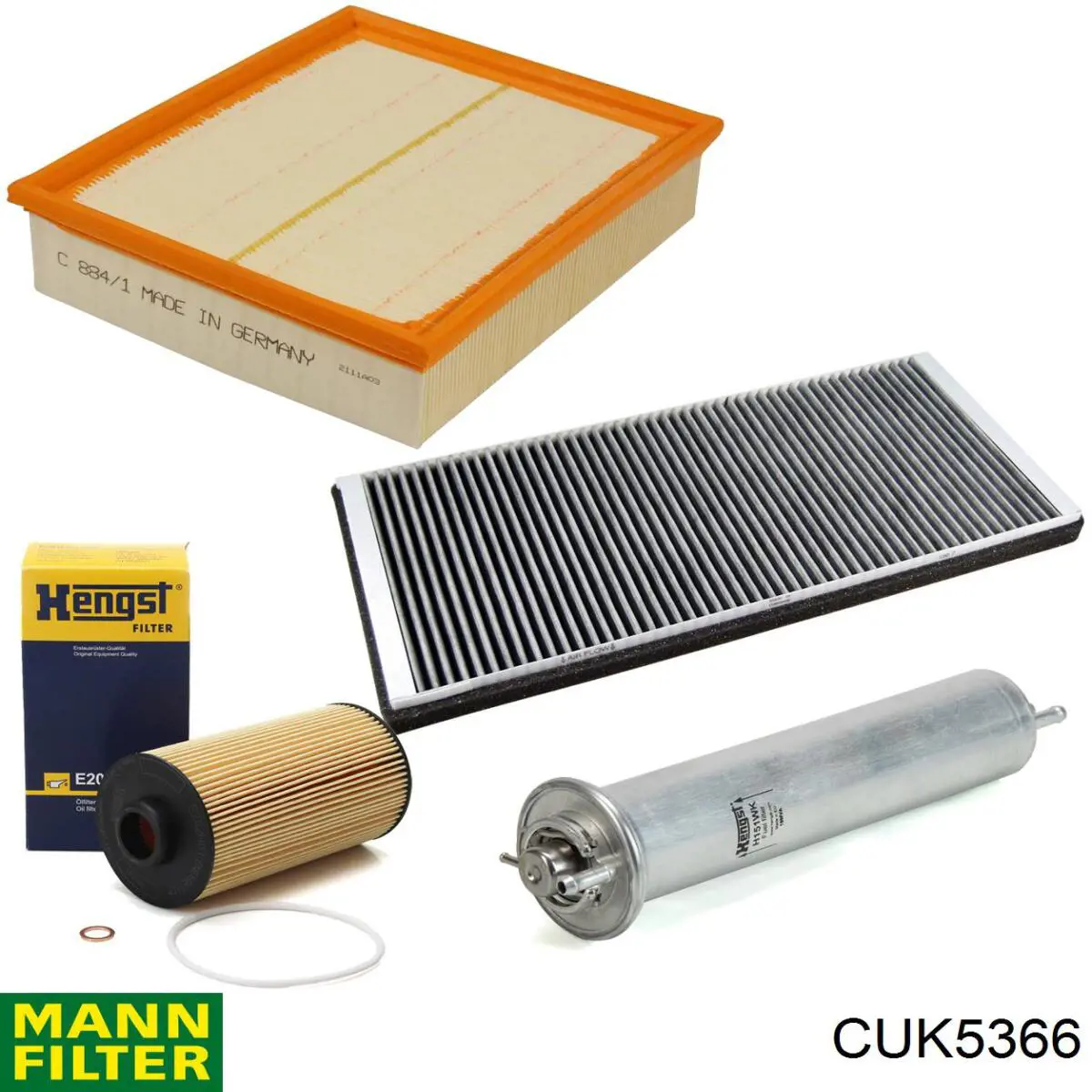 Filtro de habitáculo CUK5366 Mann-Filter