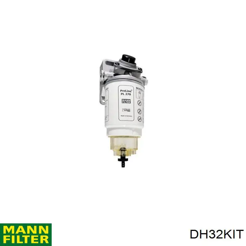 Calentador de combustible Mann-Filter DH32KIT precio, desde 190,69 EUR