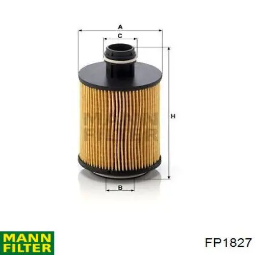 Filtro de cabina Mann-Filter FP1827 precio, desde 9,34 EUR