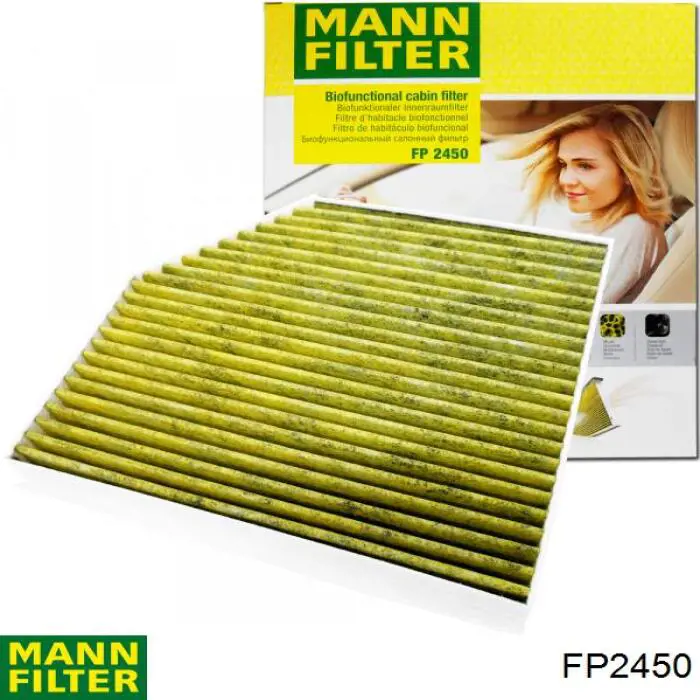 FP 2450 Mann-Filter filtro habitáculo