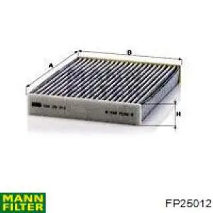 FP25012 Mann-Filter filtro habitáculo