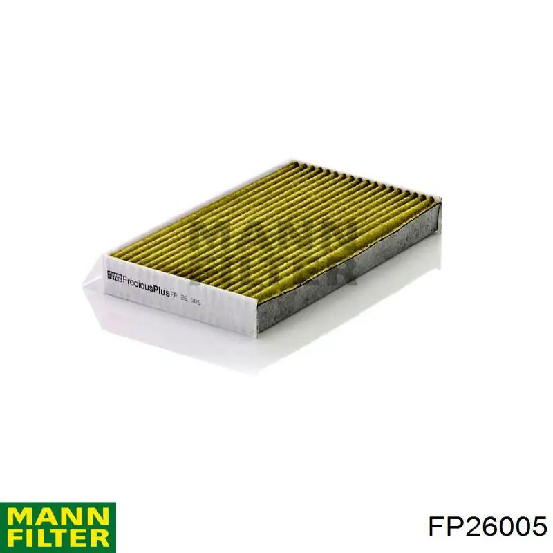 FP26005 Mann-Filter filtro habitáculo