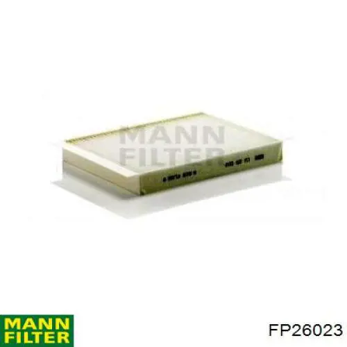 FP26023 Mann-Filter filtro habitáculo