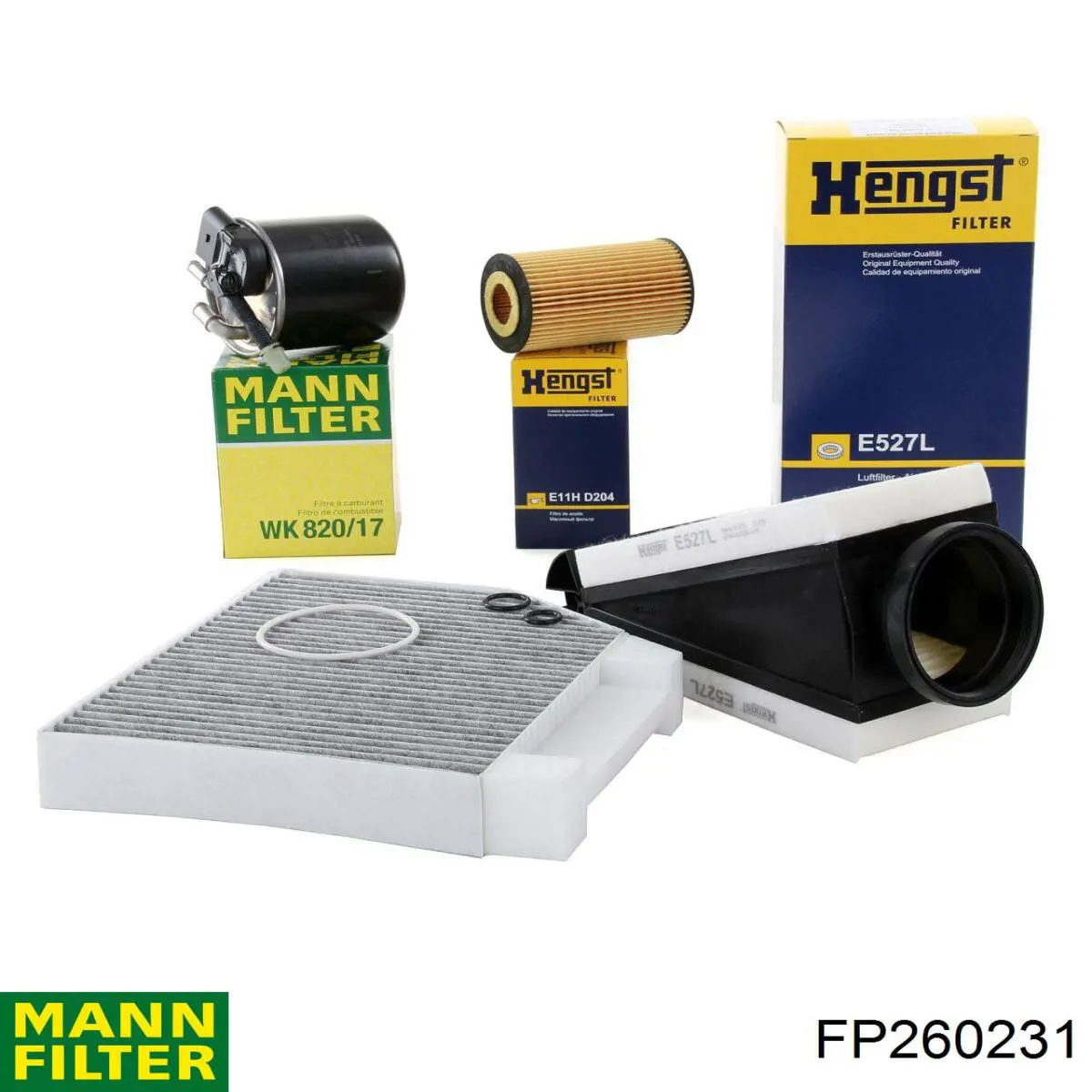 FP260231 Mann-Filter filtro habitáculo