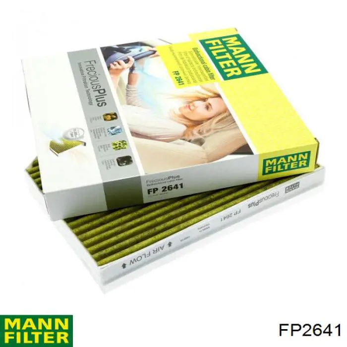 FP 2641 Mann-Filter filtro habitáculo