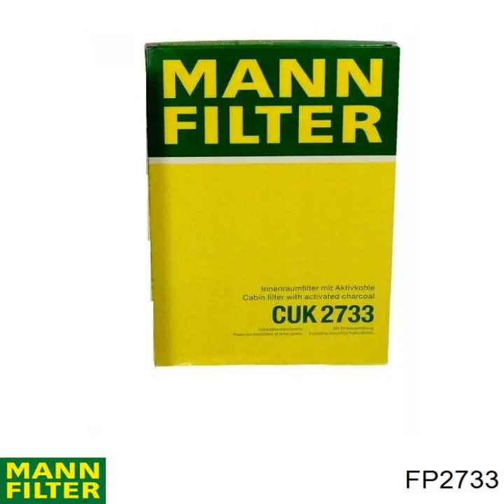 Comprar FP2733 Mann-Filter Filtro de aire del habitáculo