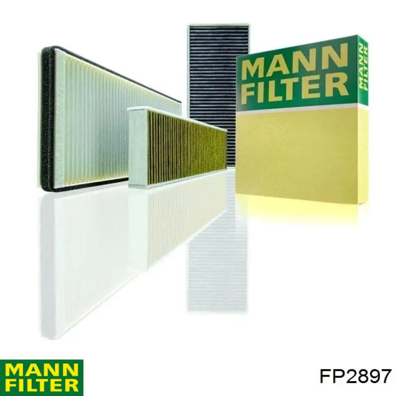 FP2897 Mann-Filter filtro habitáculo