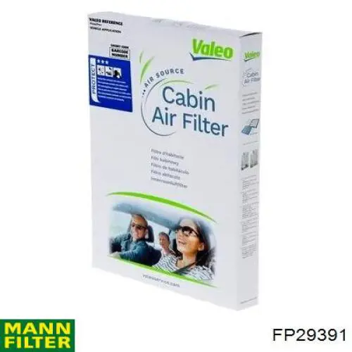 FP29391 Mann-Filter filtro habitáculo