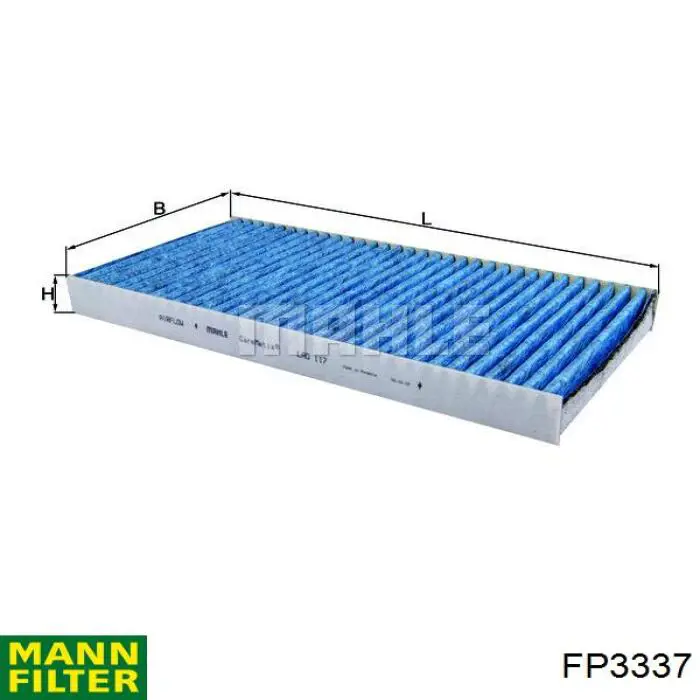 FP3337 Mann-Filter filtro habitáculo