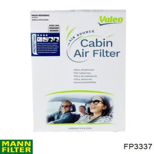 Comprar FP3337 Mann-Filter Filtro de aire del habitáculo