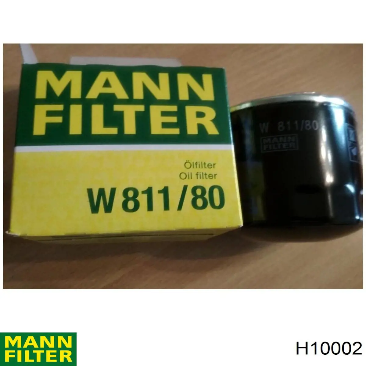 H10002 Mann-Filter filtro hidráulico