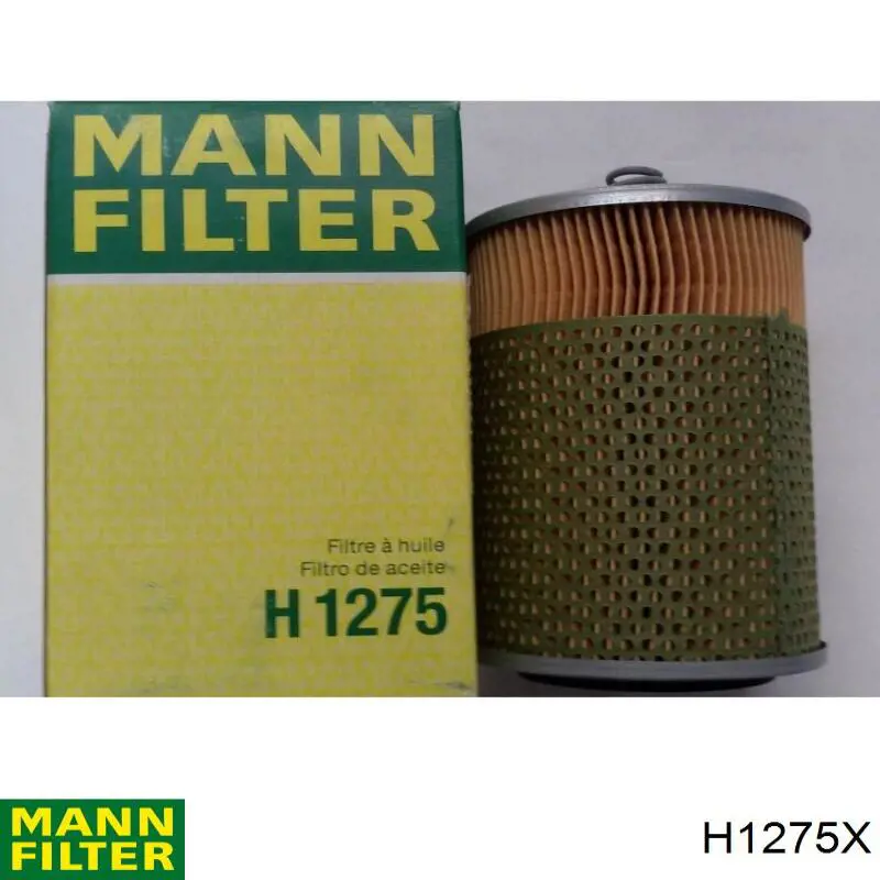 H1275X Mann-Filter filtro de aceite