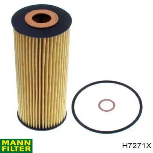 Filtro de aceite Mann-Filter H7271X precio, desde 6,95 EUR