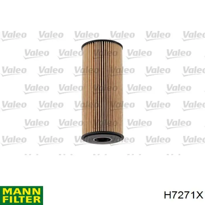 Filtro de aceite motor Mann-Filter H7271X