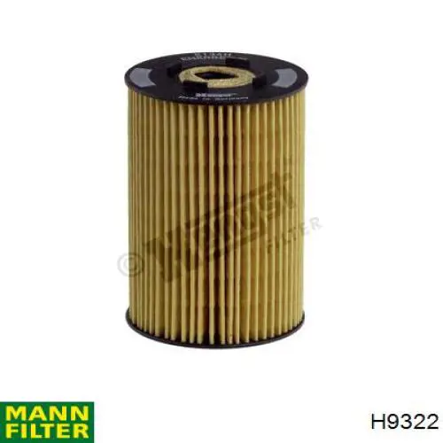 H9322 Mann-Filter Filtro aceite