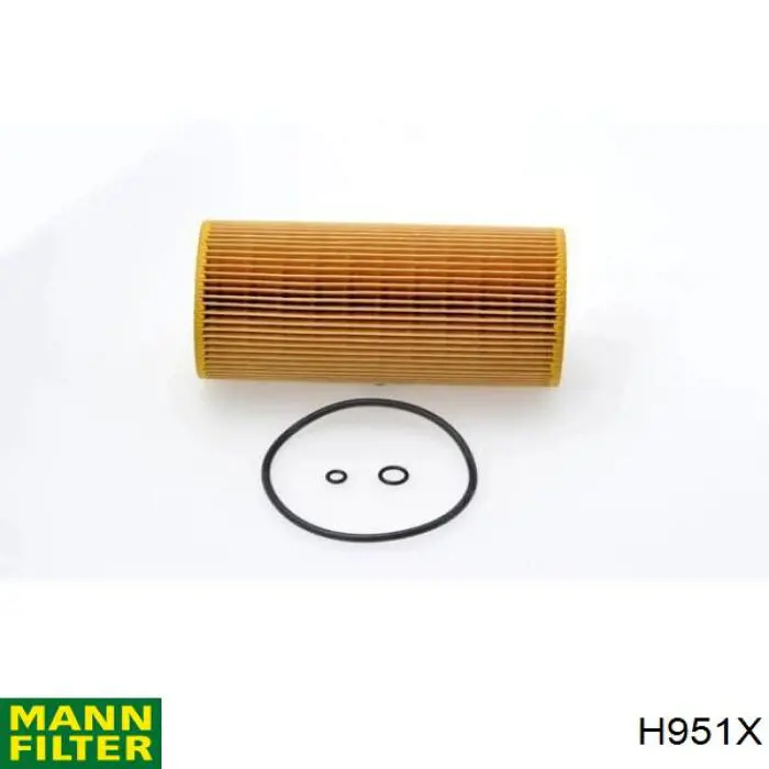 Filtro de aceite H951X Mann-Filter