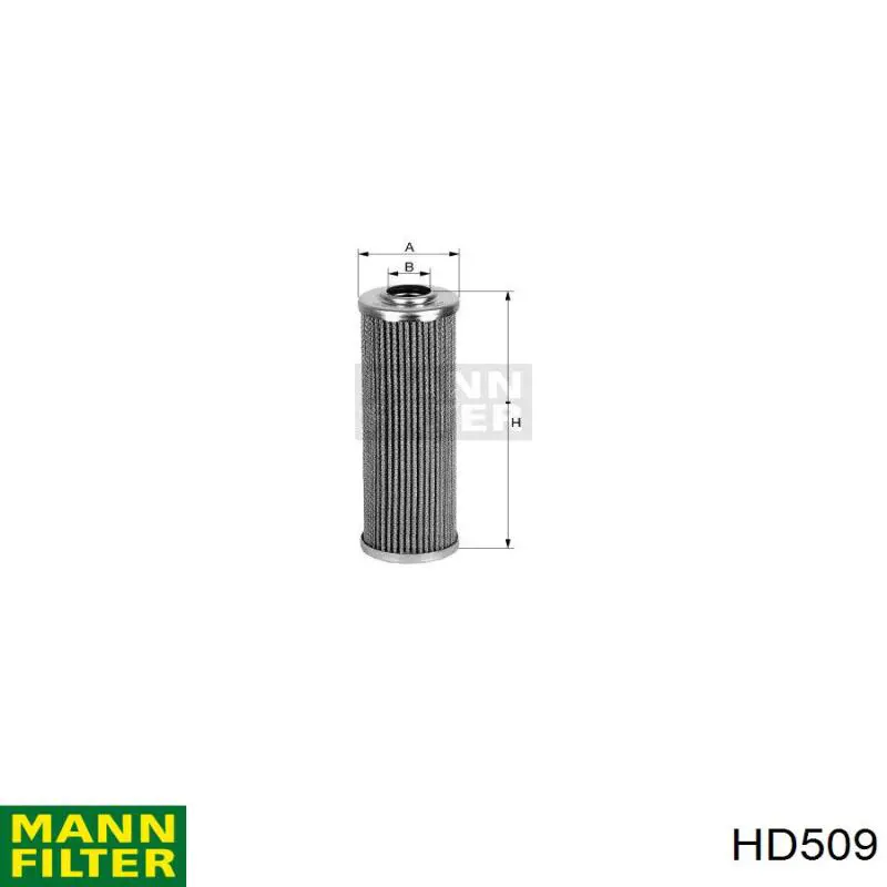 HD509 Mann-Filter filtro hidráulico