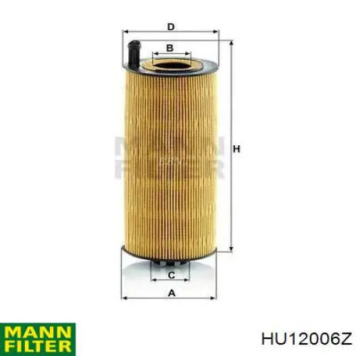 Comprar HU12006Z Mann-Filter Filtros de aceite