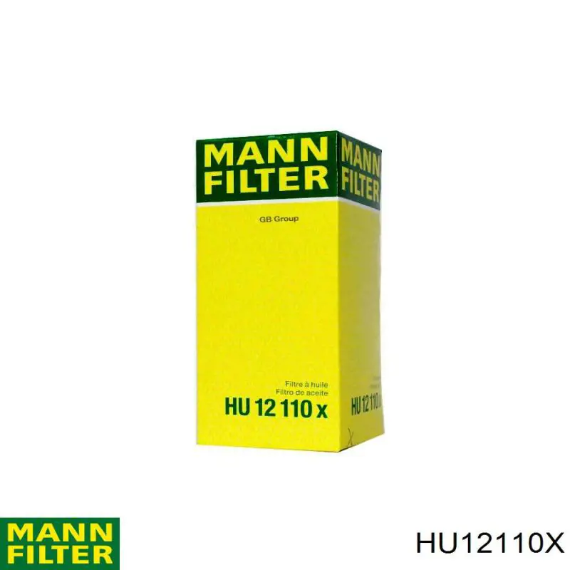 Filtro de aceite HU12110X Mann-Filter