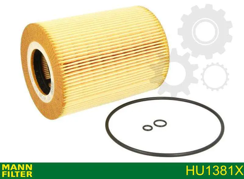 Filtro de aceite Mann-Filter HU1381X precio, desde 9,17 EUR