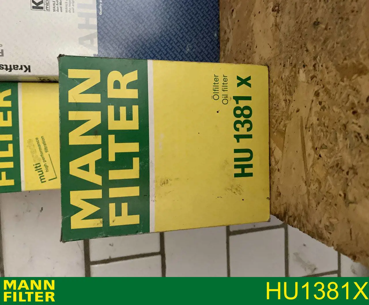 Filtro de aceite HU1381X Mann-Filter