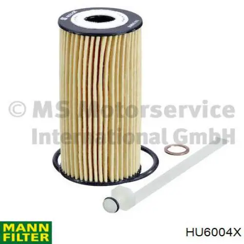 Filtro de aceite HU6004X Mann-Filter