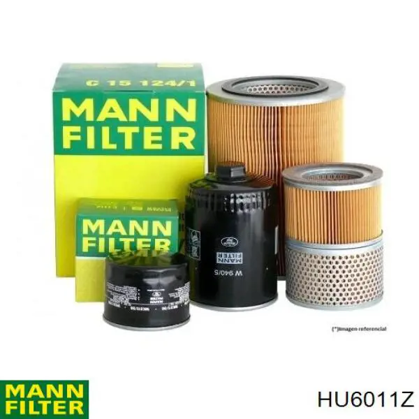 HU6011Z Mann-Filter filtro de aceite