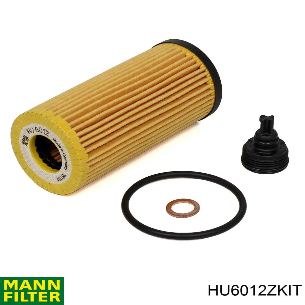 HU6012ZKIT Mann-Filter Filtro aceite