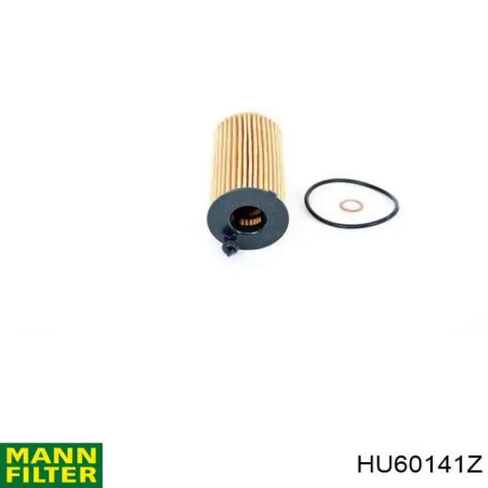 HU60141Z Mann-Filter filtro de aceite