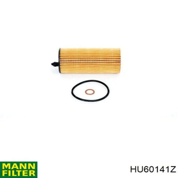 Filtro de aceite HU60141Z Mann-Filter