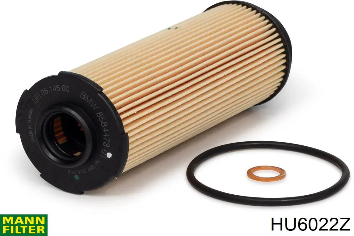 HU6022Z Mann-Filter filtro de aceite