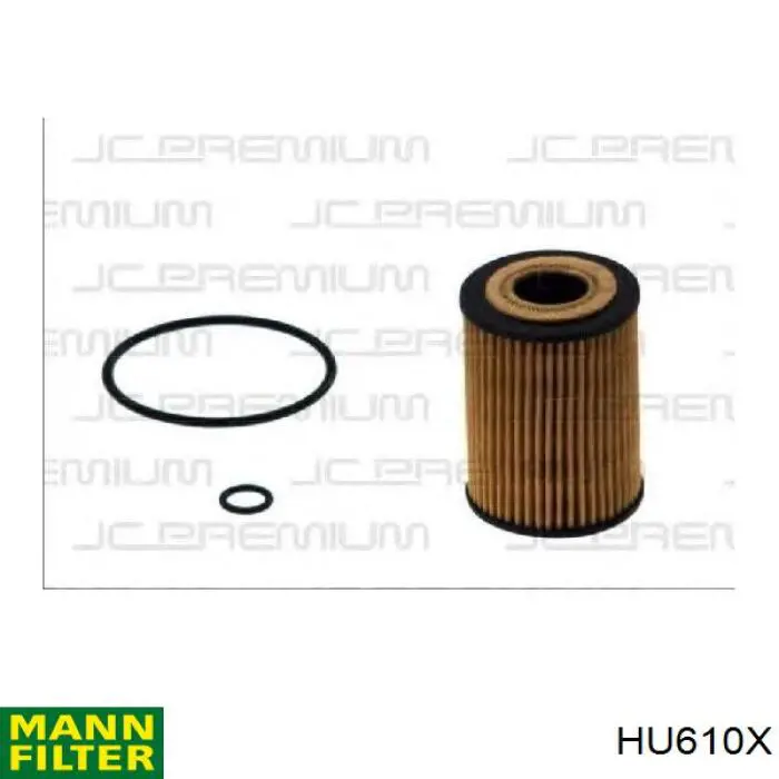HU610X Mann-Filter Filtro aceite