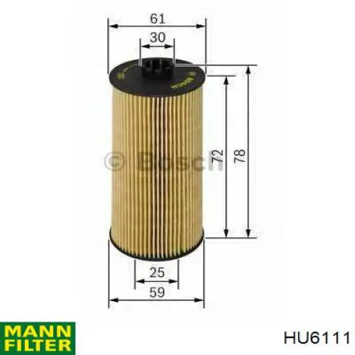 HU6111 Mann-Filter