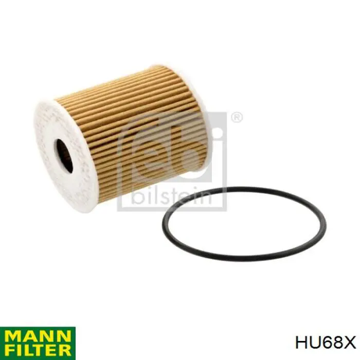 HU68X Mann-Filter Filtro aceite