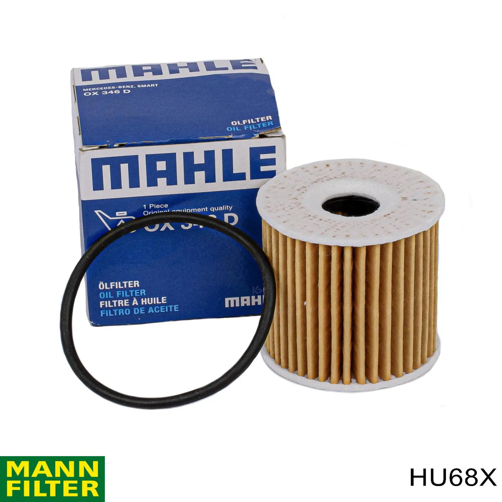Filtro de aceite Mann-Filter HU68X precio, desde 3,37 EUR