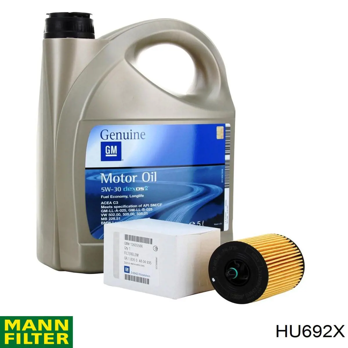 HU692X Mann-Filter filtro de aceite