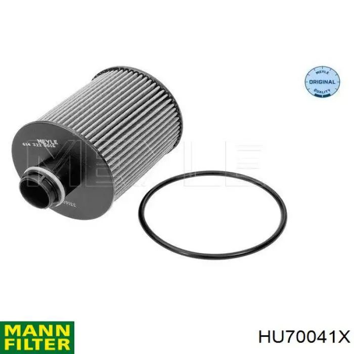 Filtro de aceite HU70041X Mann-Filter