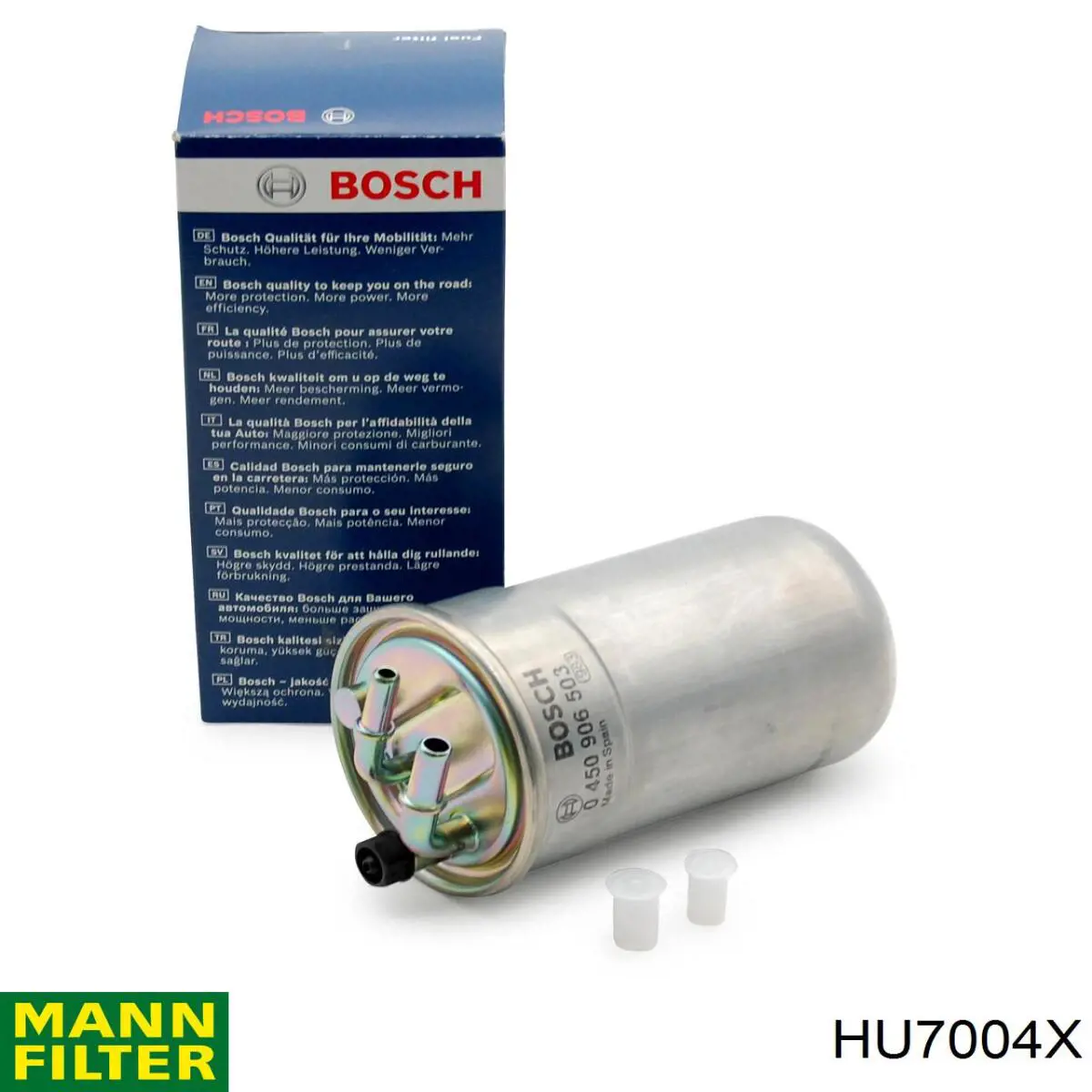 Filtro de aceite HU7004X Mann-Filter