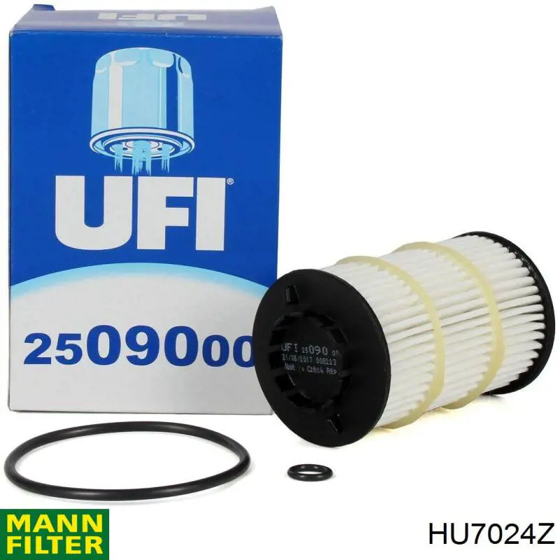 Filtro de aceite HU7024Z Mann-Filter