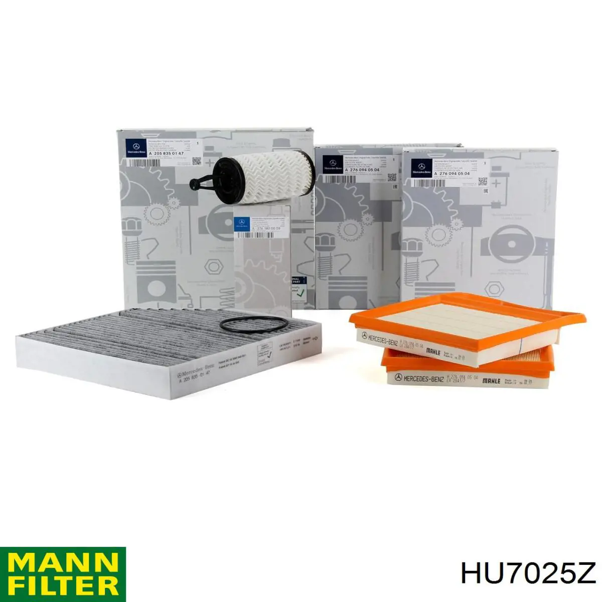 Filtro de aceite Mann-Filter HU7025Z precio, desde 9,90 EUR