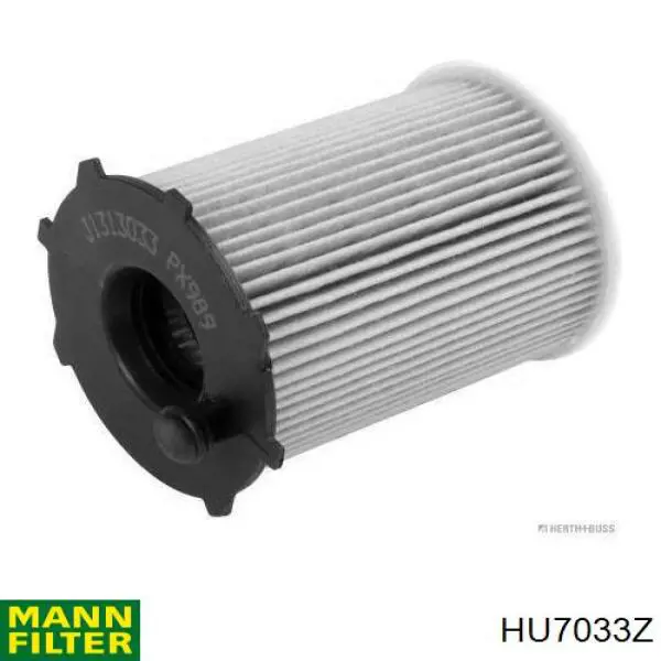 Filtro de aceite HU7033Z Mann-Filter