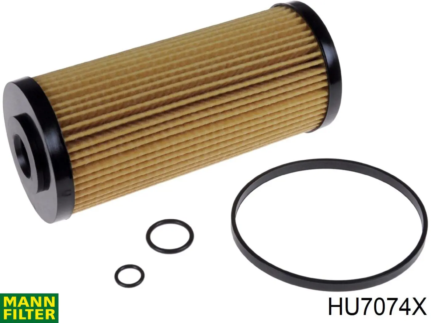 Filtro de aceite HU7074X Mann-Filter