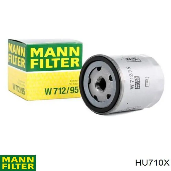 Filtro de aceite HU710X Mann-Filter