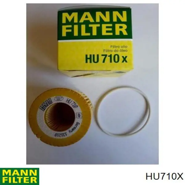 HU710X Mann-Filter filtro de aceite