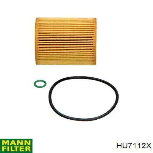 HU7112X Mann-Filter Filtro aceite