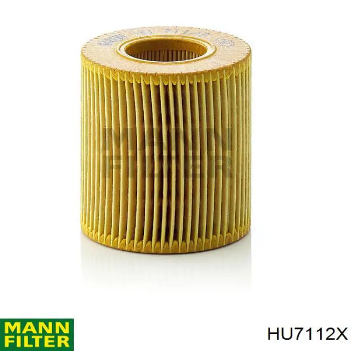 HU7112X Mann-Filter Filtro aceite