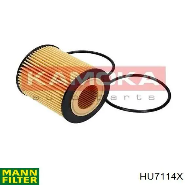 HU7114X Mann-Filter filtro de aceite